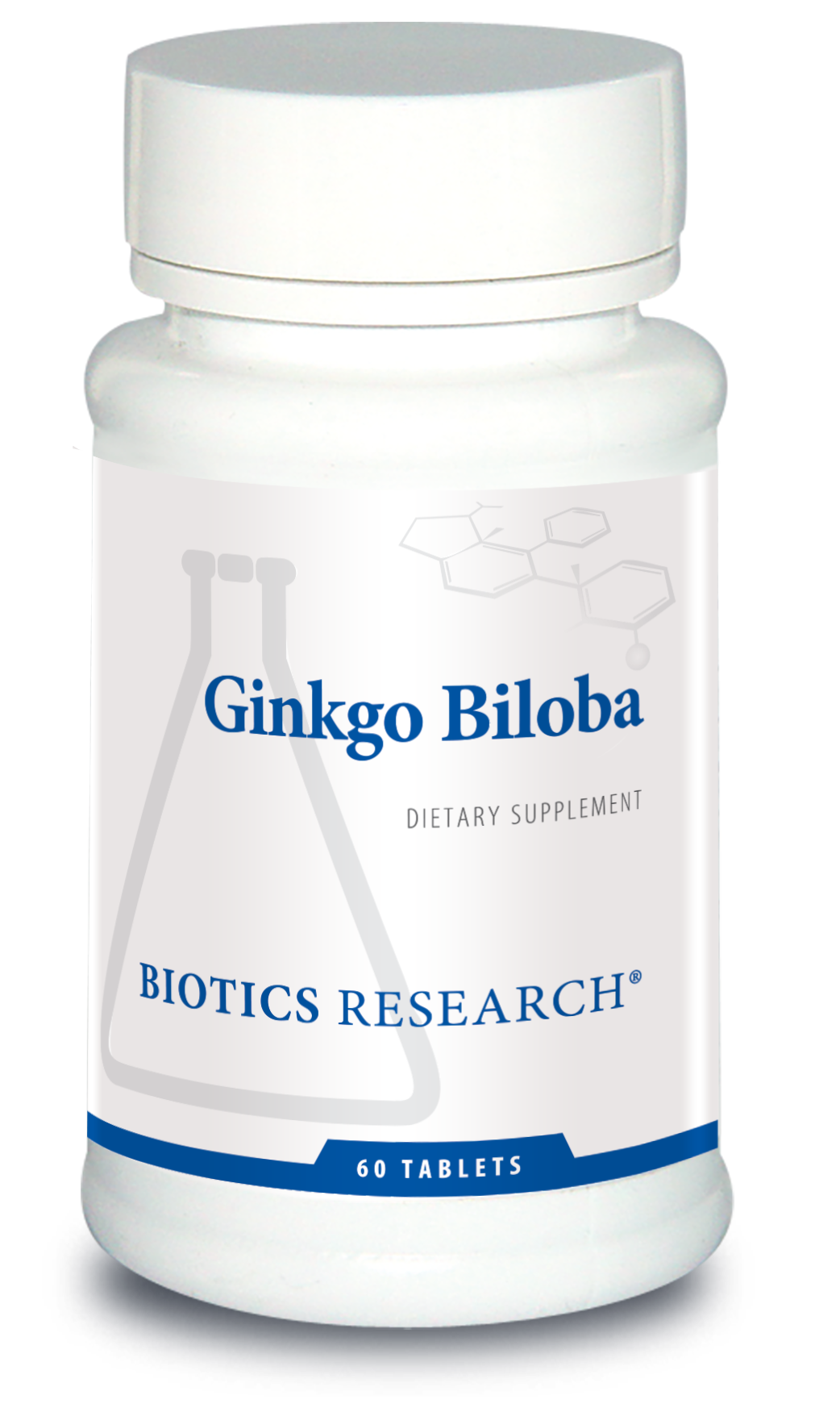 Ginkgo Biloba by Biotics Research - 60 Tablets
