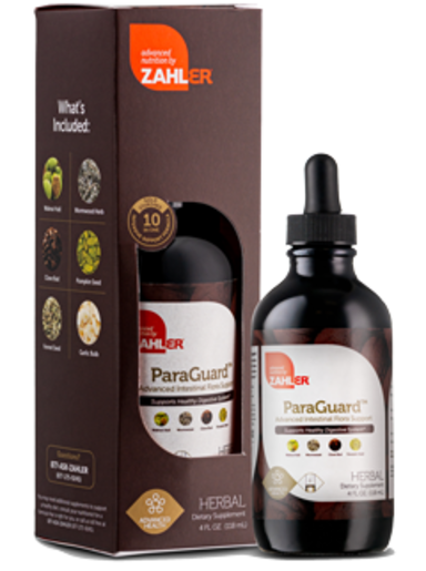 Zahler ParaGuard Herbal Liquid - 4 fl oz bottle and packaging