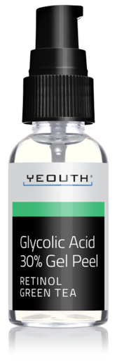 Yeouth Glycolic Acid 30% Gel Peel - 1 oz product packaging