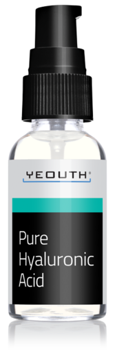 Yeouth Pure Hyaluronic Acid Serum - 1 oz product packaging