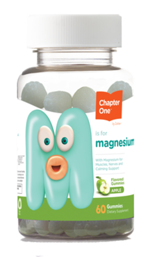 Zahler Chapter One Magnesium Apple - 60 Gummies bottle and packaging