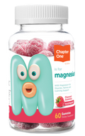 Zahler Chapter One Magnesium Raspberry - 60 Gummies bottle and packaging