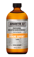 Argentyn 23 Bio-Active Silver Hydrosol 23 ppm Economy Size Screw Top 16 fl oz product packaging