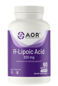 AOR R-Lipoic Acid 300 mg 60 Capsules