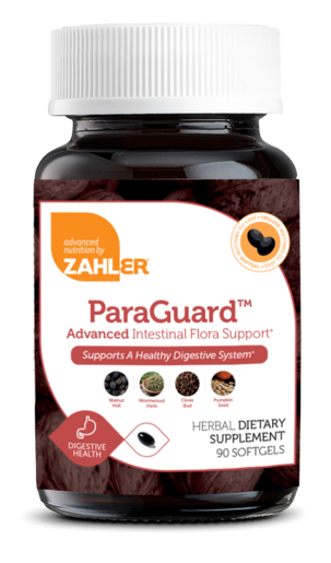 Zahler ParaGuard Herbal Formula - 90 Softgels bottle and packaging