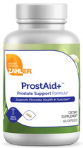Zahler ProstAid+ - 60 Capsules bottle and packaging