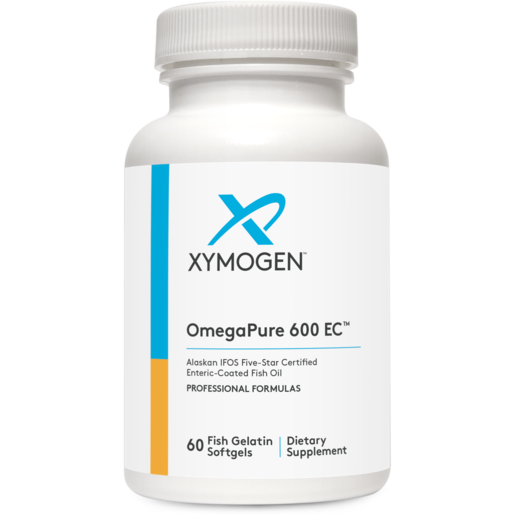 XYMOGEN OmegaPure 600 EC - 60 Softgels product packaging