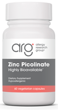 Allergy Research Group Zinc Picolinate 60 Vegetarian Capsules