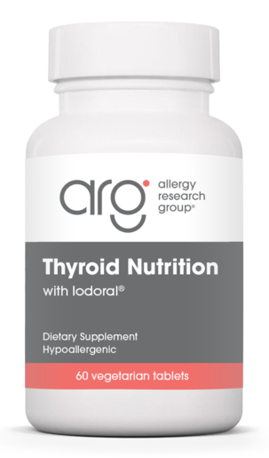 Allergy Research Group Thyroid Nutrition with Iodoral 60 Tablets