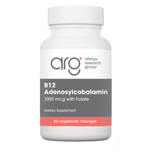 Allergy Research Group B12 Adenosylcobalamin 60 Lozenges