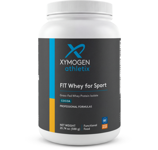 XYMOGEN FIT Whey for Sport Cocoa - 21 Servings product packaging