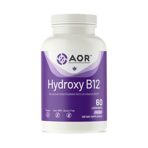 AOR Hydroxy B12 1 mg 60 Lozenges