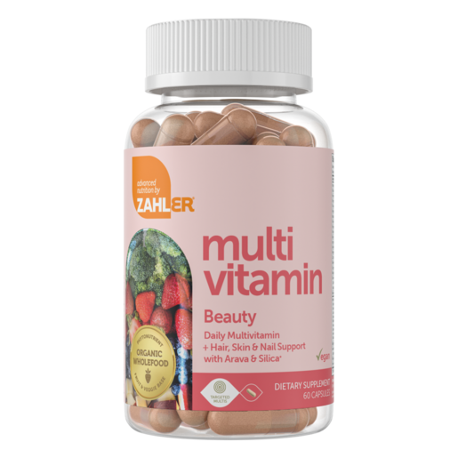 Zahler Multivitamin Beauty - 60 Capsules bottle and packaging