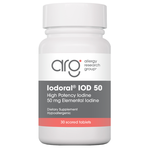Allergy Research Group Iodoral IOD-50 30 Tablets