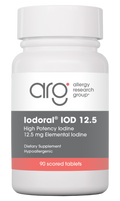 Allergy Research Group Iodoral IOD-12.5 90 Tablets