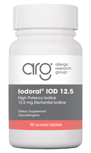 Allergy Research Group Iodoral IOD-12.5 90 Tablets