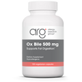 Allergy Research Group Ox Bile 500 mg 100 Vegetarian Capsules