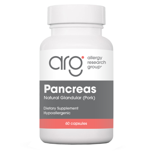 Allergy Research Group Pancreas Natural Glandular (Pork) 60 Capsules