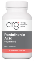 Allergy Research Group Pantothenic Acid 90 Vegetarian Capsules