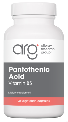 Allergy Research Group Pantothenic Acid 90 Vegetarian Capsules