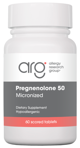 Allergy Research Group Pregnenolone 50 mg 60 Tablets