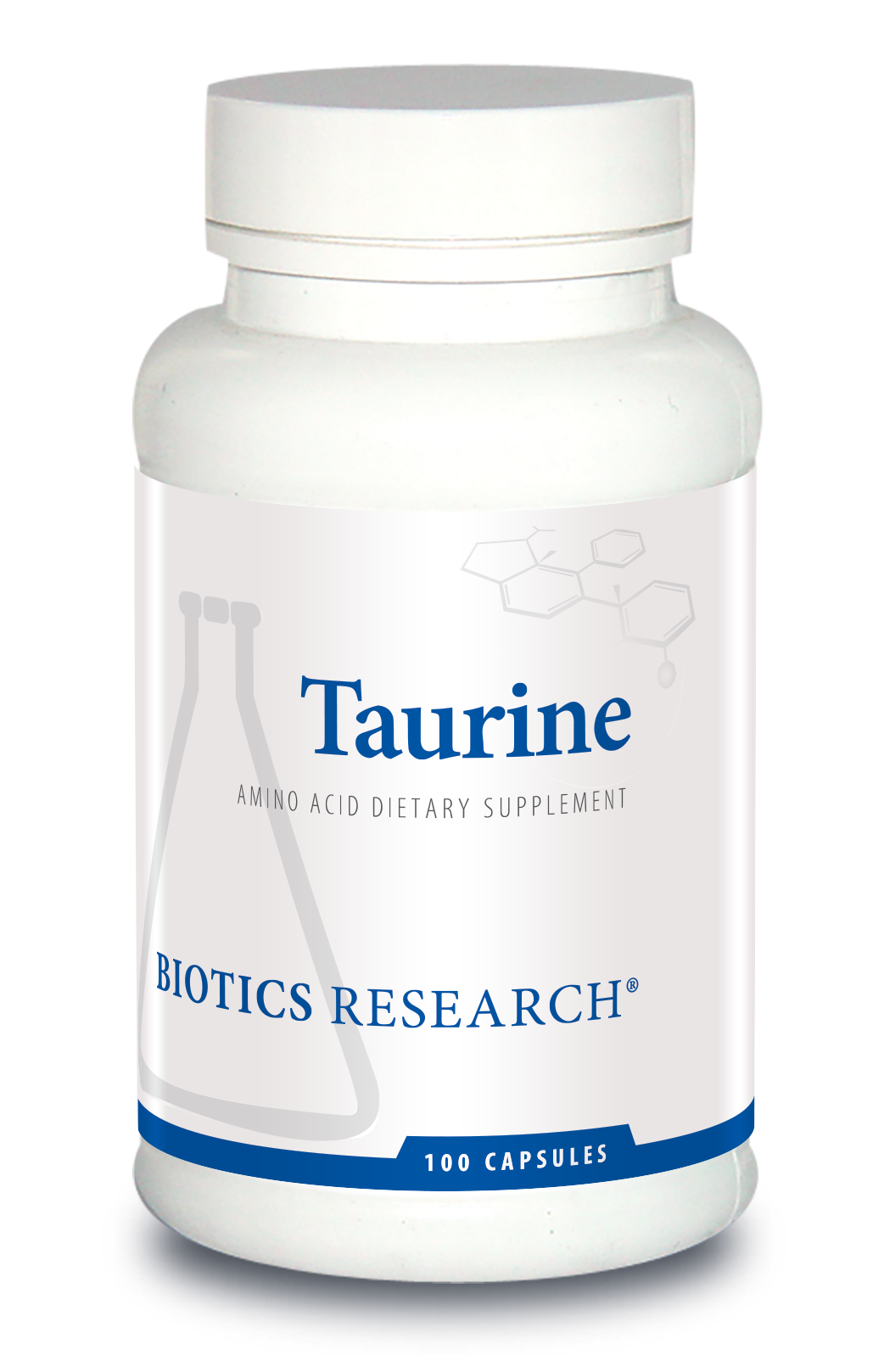 Taurine by Biotics Research - 100 Capsules