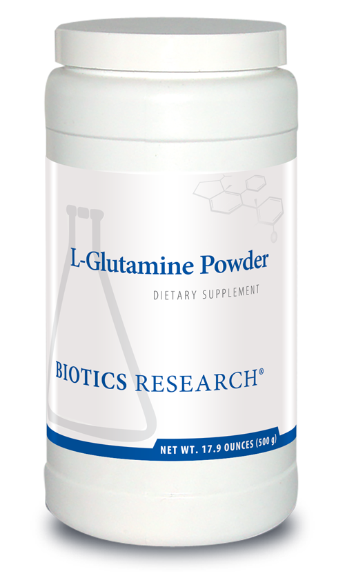 L-Glutamine Powder by Biotics Research - 500 g