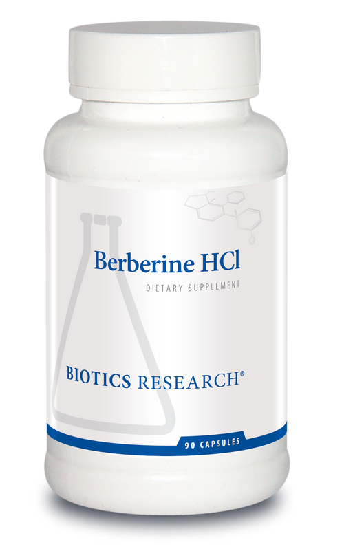 Biotics Research Berberine HCl - 90 Capsules front package image