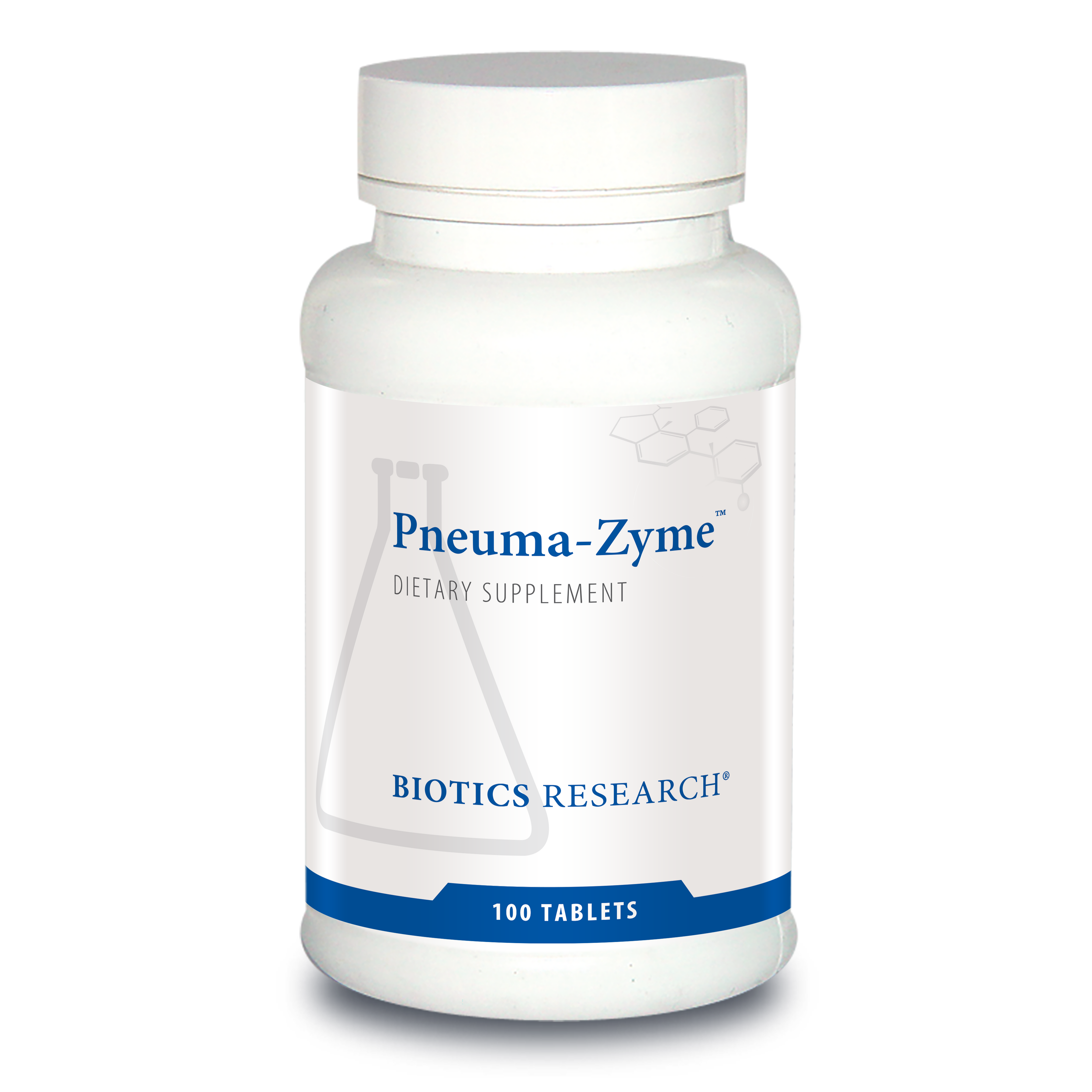 Pneuma-Zyme™ (Lung Conc.) by Biotics Research - 100 Tablets