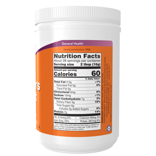 NOW Foods Brewer's Yeast Powder 1 lb