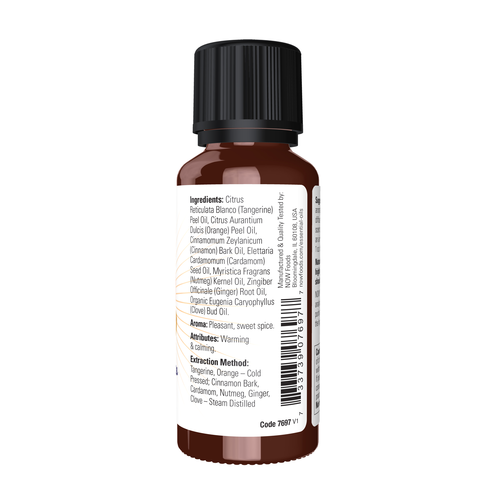 NOW Foods Pumpkin Spice Fall Essential Oil Blend 1 oz