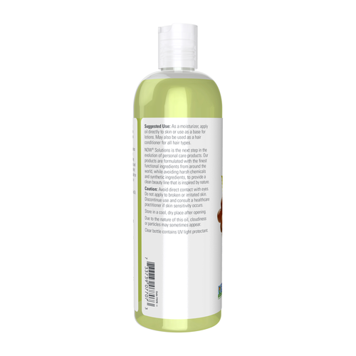 NOW Solutions Pure Grapeseed Oil 16 oz product image 3