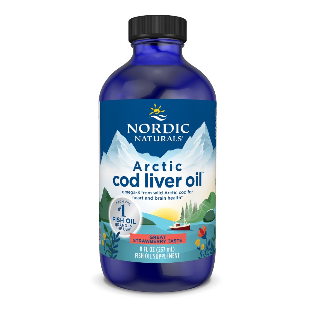 Nordic Naturals Arctic CLO - strawberry • 8 oz.