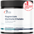Designs for Health Magnesium Glycinate Chelate Powder 150 g (5.3 oz) powder front label