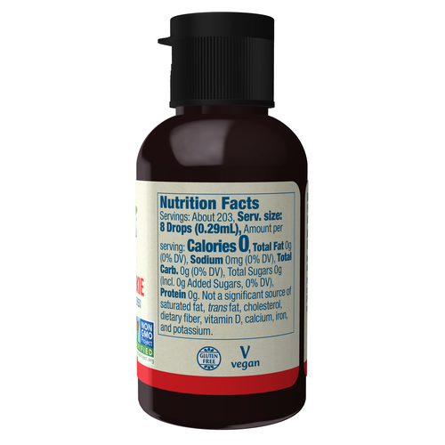 NOW Better Stevia Liquid Peppermint Cookie 2 oz