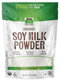 NOW Foods Soy Milk Powder, Organic - 14 oz. front package image