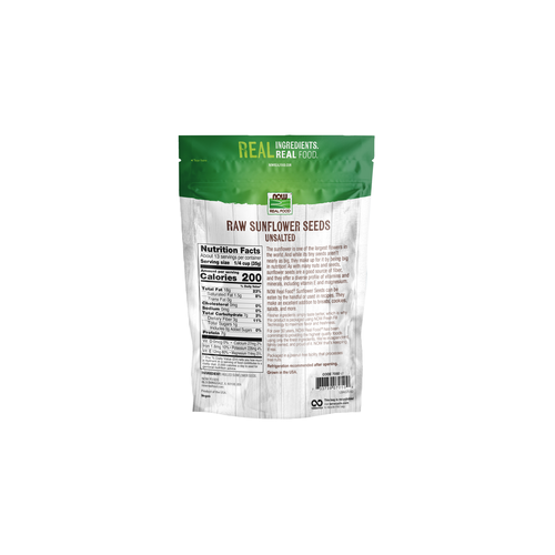 NOW Foods Sunflower Seeds Raw & Unsalted 1 Lb
