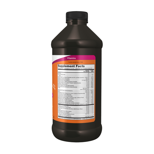 NOW Foods Liquid Multi Tropical Orange 16 oz