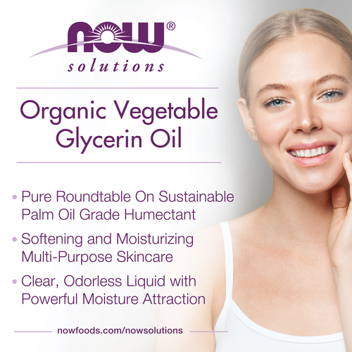 NOW Solutions Vegetable Glycerin 8 oz