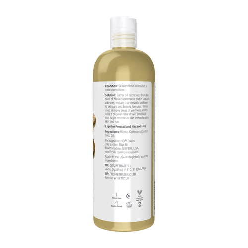 NOW Solutions Castor Oil 16 oz