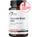 Designs for Health Curcum-Evail 400 120 softgels front label