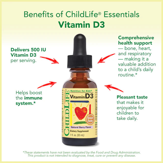 ChildLife Vitamin D3 Drops 1 oz