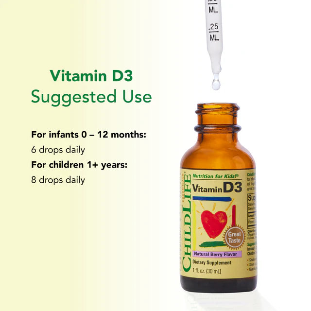 ChildLife Vitamin D3 Drops 1 oz