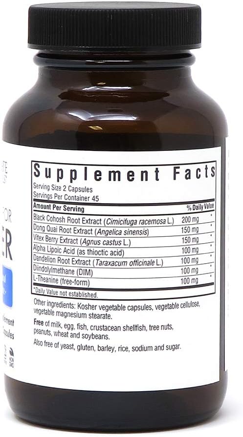 Bluebonnet For Her Hormonal Balance 90 Vegetable Capsules