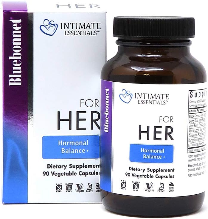 Bluebonnet For Her Hormonal Balance 90 Vegetable Capsules