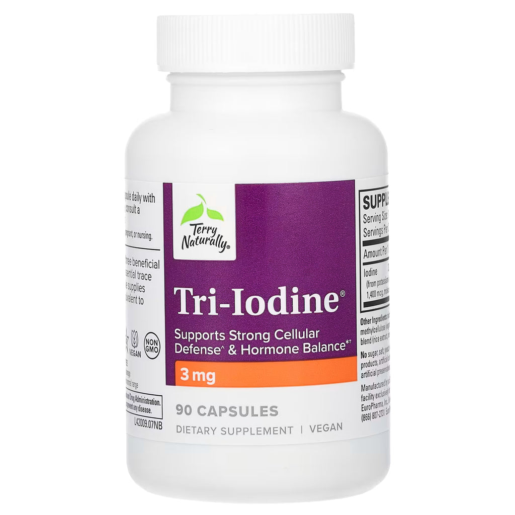 Terry Naturally Tri-Iodine 3 mg 90 Capsules