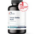 Designs for Health Twice Daily Multi 240 capsules front label