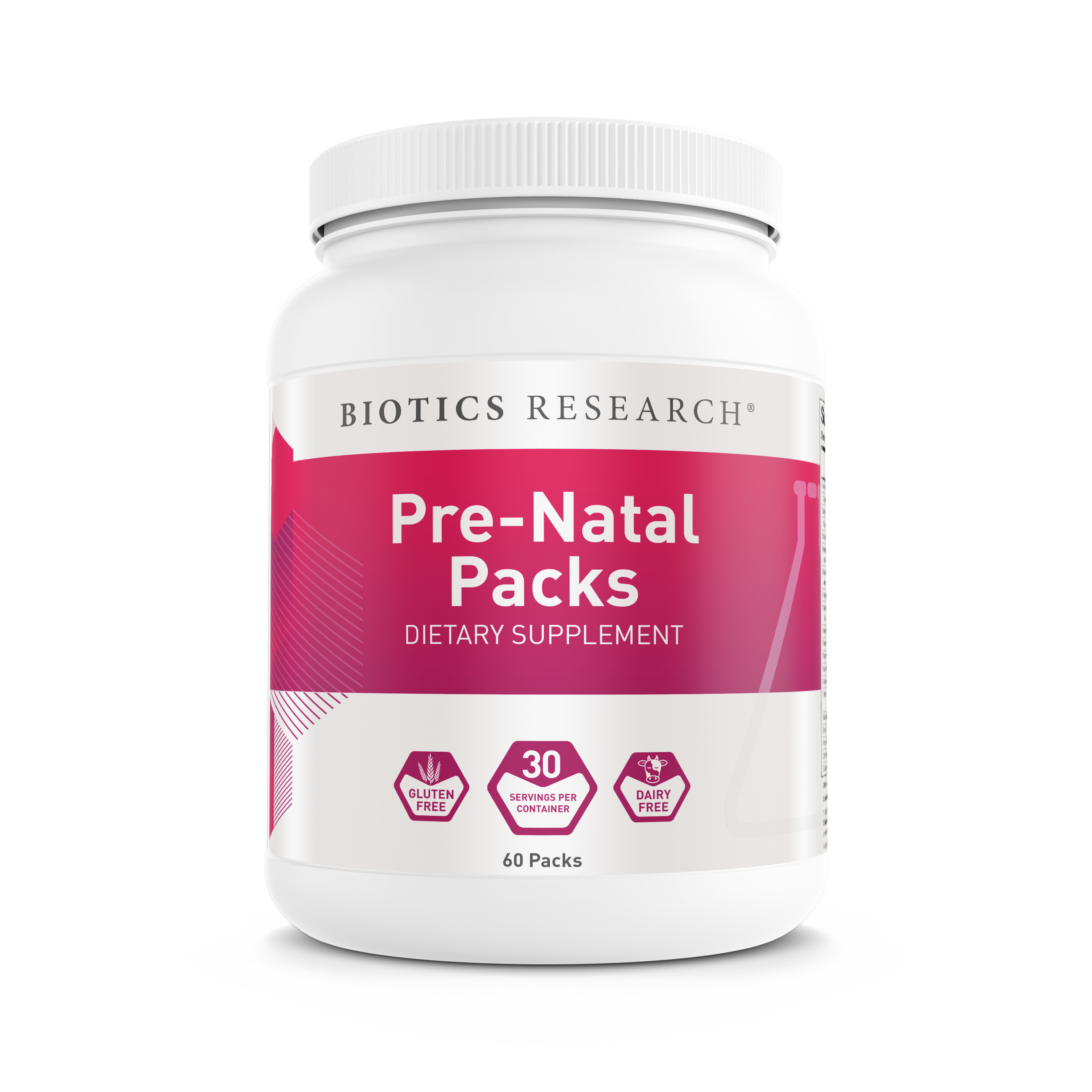 Pre-Natal Packs™ by Biotics Research - 60 Packets