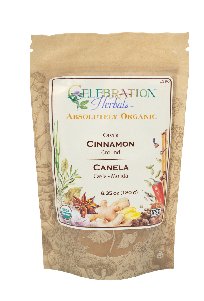 Celebration Herbals Organic Cinnamon Korintje Ground – 180 g