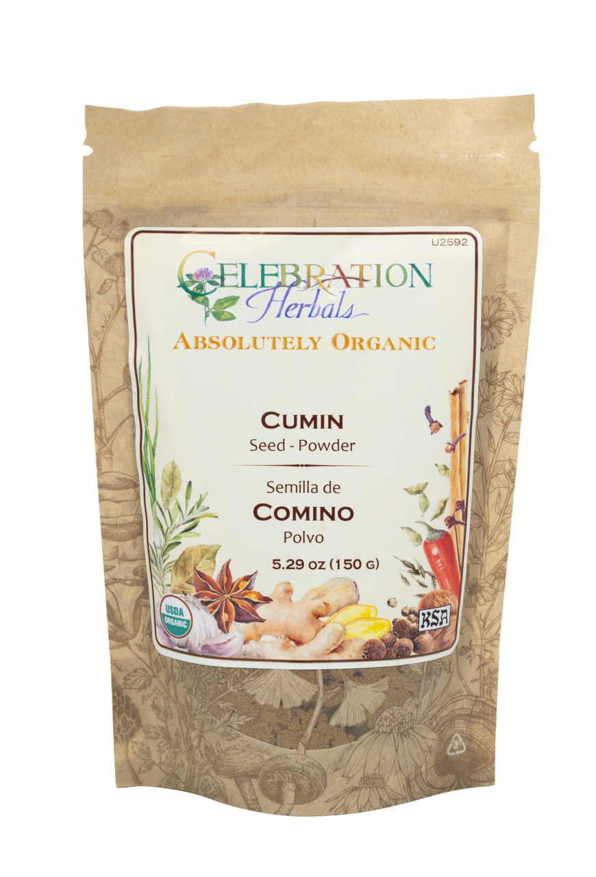 Celebration Herbals Organic Cumin Seed Powder – 150g